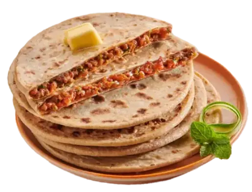 contact us for delicious halal parathas