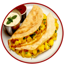 delicious halal food offering by paratha co food truck